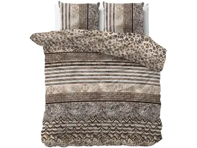 Sleeptime Dekbedovertrek Cozy Panther Bruin