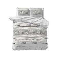 Dekbedovertrek Good Night Wit