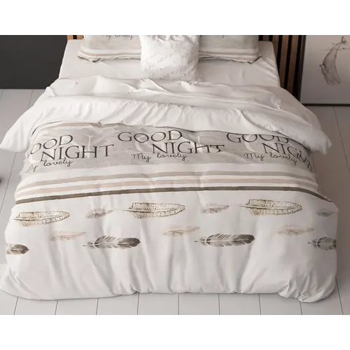 Sleeptime Dekbedovertrek Good Night Wit