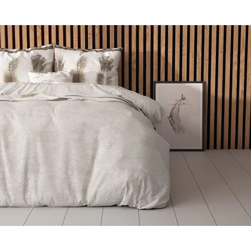 Sleeptime Dekbedovertrek Feathers 3 Grijs