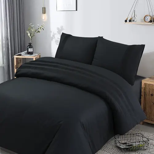 Dreamhouse Dekbedovertrek Bali Zwart