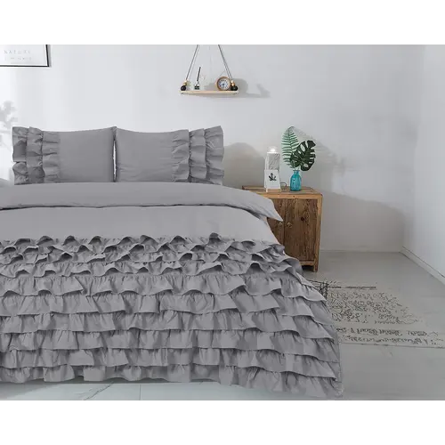 Dreamhouse Dekbedovertrek Cyprus Grijs