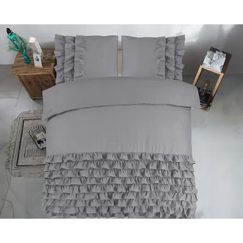 Dreamhouse Dekbedovertrek Cyprus Grijs