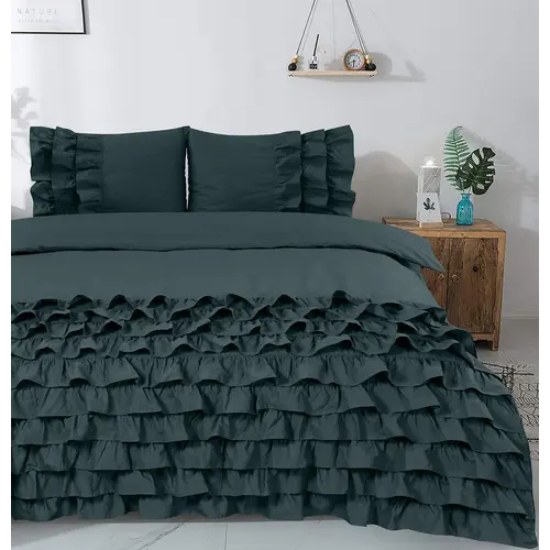 Dreamhouse Dekbedovertrek Cyprus Groen