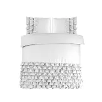 Dekbedovertrek Cyprus Wit