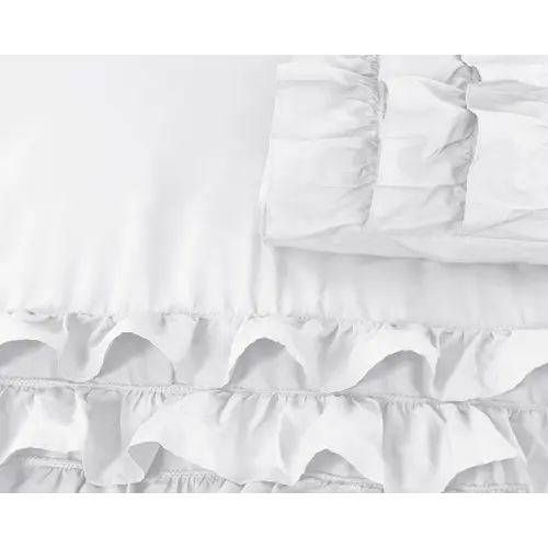 Dreamhouse Dekbedovertrek Cyprus Wit