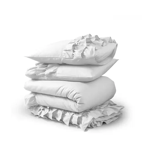 Dreamhouse Dekbedovertrek Cyprus Wit