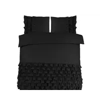 Dekbedovertrek Cyprus Zwart