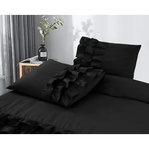 Dreamhouse Dekbedovertrek Cyprus Zwart