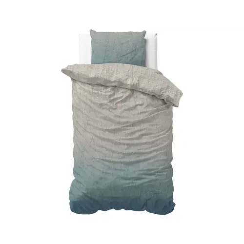 Sleeptime Dekbedovertrek Gradia Blauw Beige