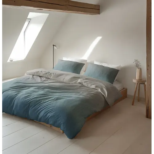 Sleeptime Dekbedovertrek Gradia Blauw Beige