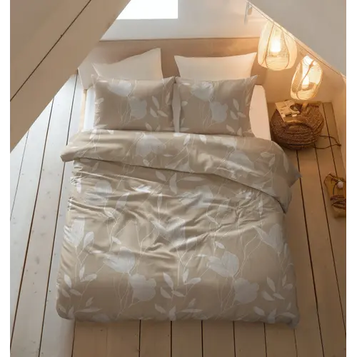 Sleeptime Dekbedovertrek Serenity Beige Zand