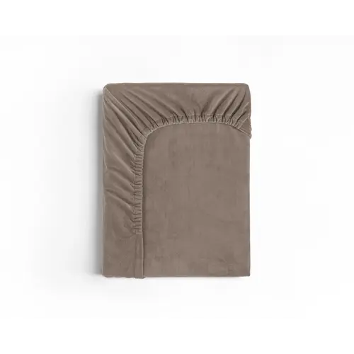 Sleeptime Hoeslaken Velvet Taupe
