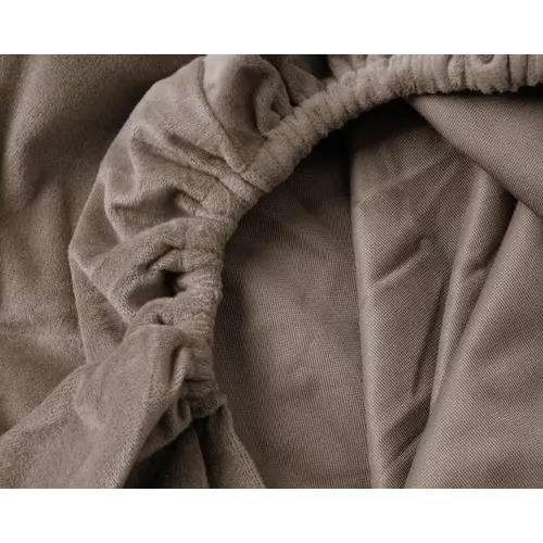 Sleeptime Hoeslaken Velvet Taupe