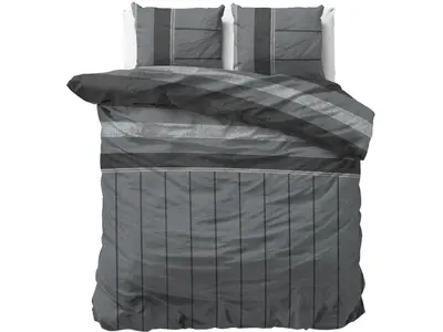 Sleeptime Dekbedovertrek Kees Antraciet