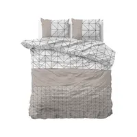 Dekbedovertrek Gino Taupe