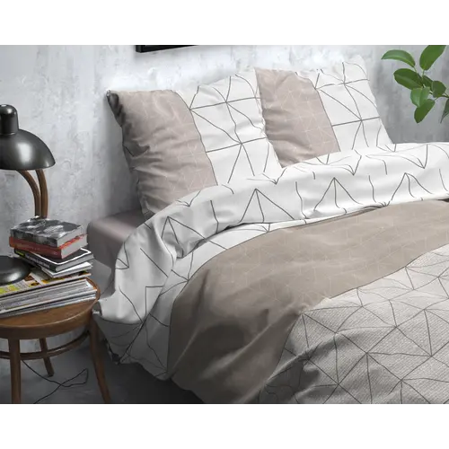 Sleeptime Dekbedovertrek Gino Taupe