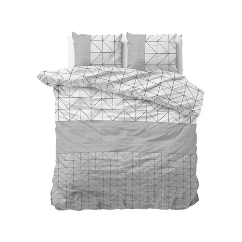 Sleeptime Dekbedovertrek Gino Grijs