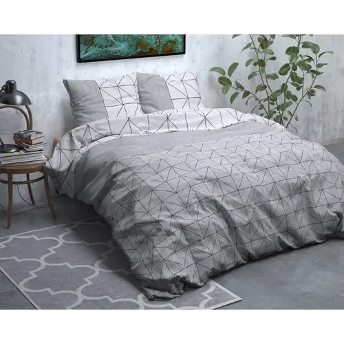 Sleeptime Dekbedovertrek Gino Grijs