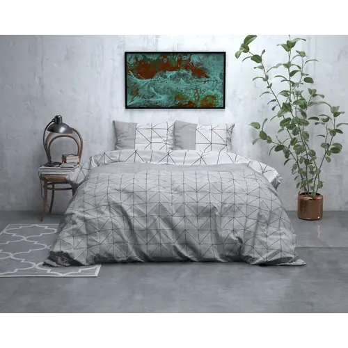 Sleeptime Dekbedovertrek Gino Grijs