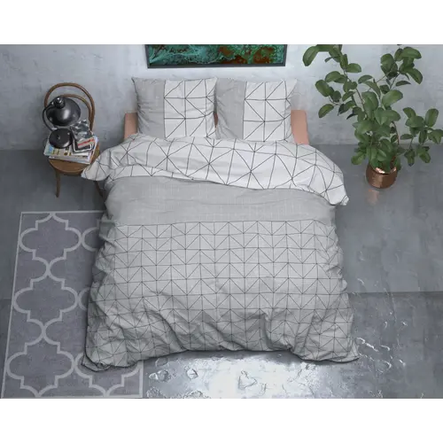 Sleeptime Dekbedovertrek Gino Grijs