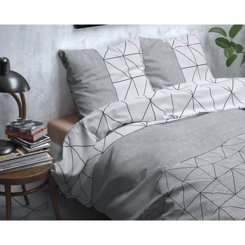 Sleeptime Dekbedovertrek Gino Grijs