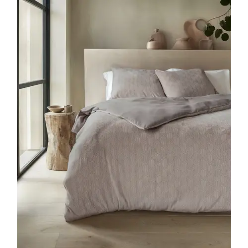 Sleeptime Dekbedovertrek Art Taupe