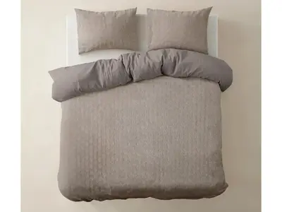 Sleeptime Dekbedovertrek Art Taupe