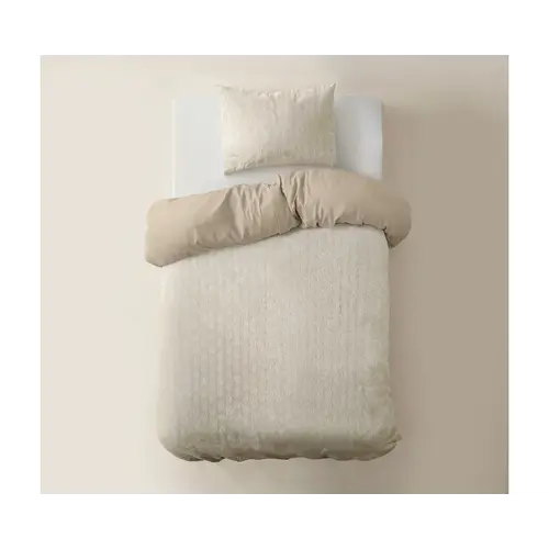 Sleeptime Dekbedovertrek Art Beige