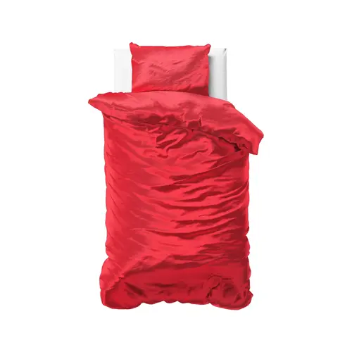 Sleeptime Dekbedovertrek Beauty Skin Care Rood