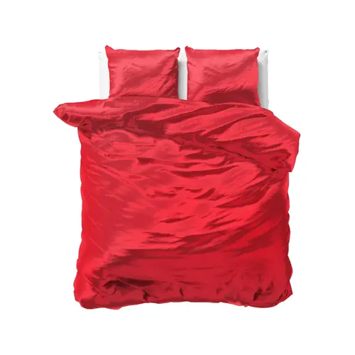 Sleeptime Dekbedovertrek Beauty Skin Care Rood