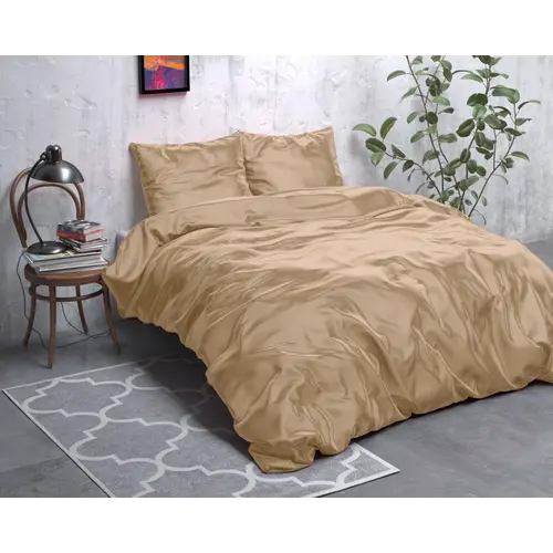 Sleeptime Dekbedovertrek Beauty Skin Care Taupe