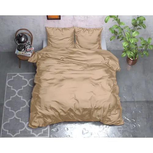 Sleeptime Dekbedovertrek Beauty Skin Care Taupe