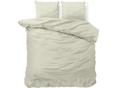 Sleeptime Dekbedovertrek Satin Point Crème