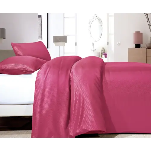 Sleeptime Dekbedovertrek Satin Point Roze