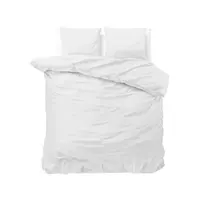 Dekbedovertrek Satin Point Wit