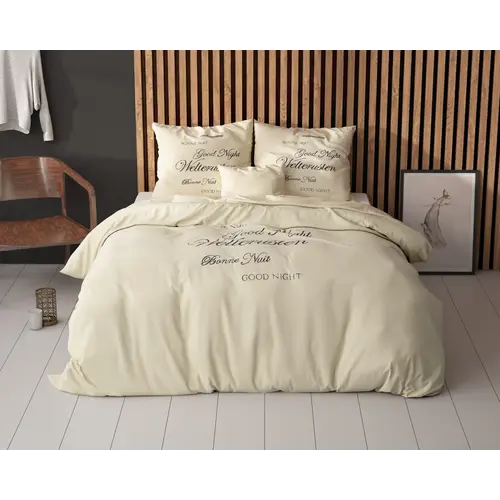 Sleeptime Dekbedovertrek Welterusten Crème