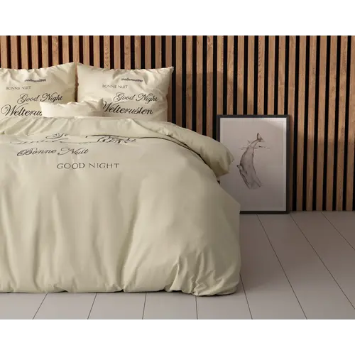 Sleeptime Dekbedovertrek Welterusten Crème