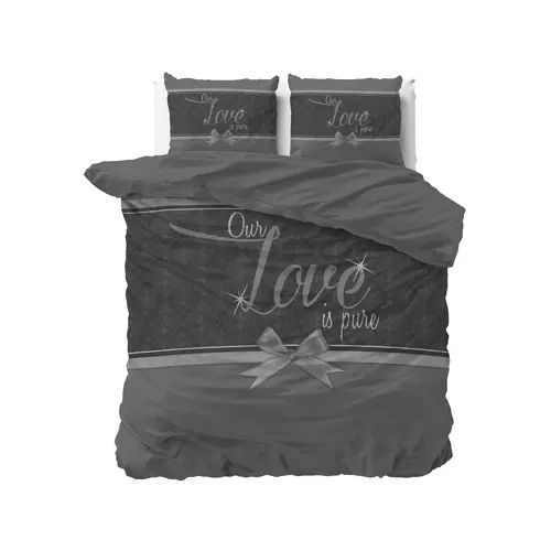 Sleeptime Dekbedovertrek Pure Love Grijs