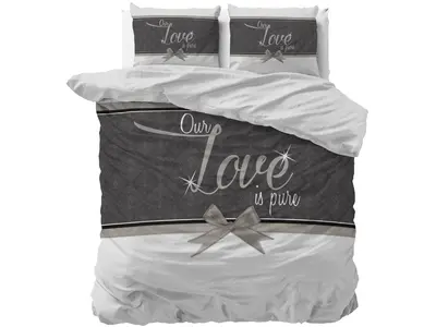 Sleeptime Dekbedovertrek Pure Love Wit