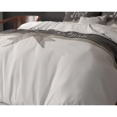 Sleeptime Dekbedovertrek Pure Love Wit