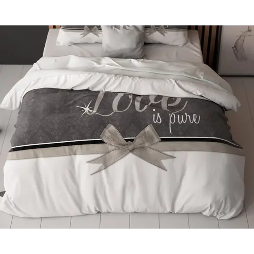 Sleeptime Dekbedovertrek Pure Love Wit