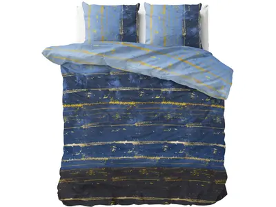 Sleeptime Dekbedovertrek Scratchy Blauw
