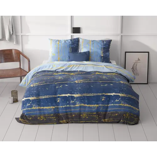 Sleeptime Dekbedovertrek Scratchy Blauw