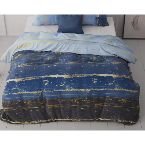 Sleeptime Dekbedovertrek Scratchy Blauw