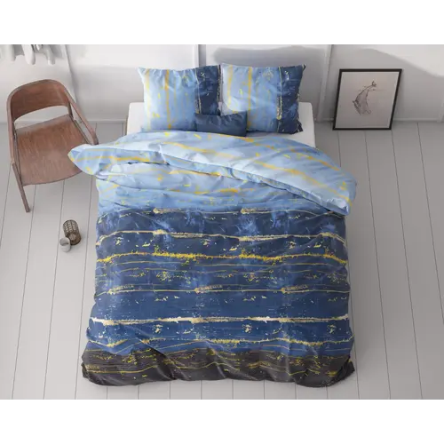 Sleeptime Dekbedovertrek Scratchy Blauw