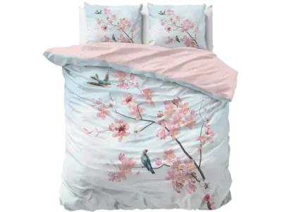 Dreamhouse Dekbedovertrek Layla Blauw Dreamhouse Dekbedovertrek Layla Blauw