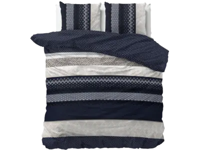 Sleeptime Dekbedovertrek Elisabeth Navy Sleeptime Dekbedovertrek Elisabeth Navy