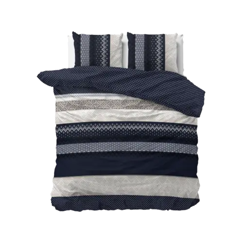 Sleeptime Dekbedovertrek Elisabeth Navy Sleeptime Dekbedovertrek Elisabeth Navy