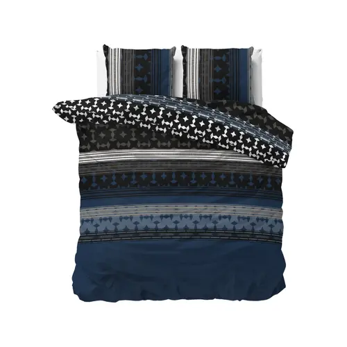 Sleeptime Dekbedovertrek Scanda Blauw Sleeptime Dekbedovertrek Scanda Blauw